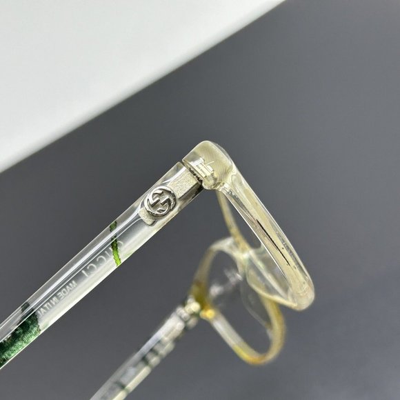 Gucci GG 3699/N ZE5 Clear Floral Eyeglasses Frames 54-15 140 Italy Designer - Picture 9 of 15